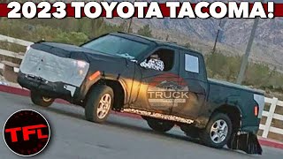 Wow, We Didn't Expect To See This Feature On The 2023 Toyota Tacoma That We Just Caught in The Wild!