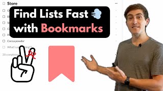 Using Bookmarks to Remember Important Lists in Twos App screenshot 2