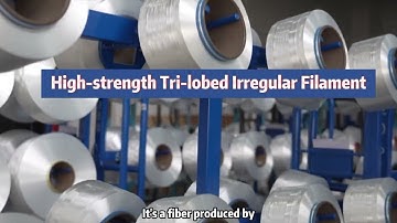 Polyester Trilobal Shaped Filament, Polyester Industrial Yarn, manufacturer, supplier, factory