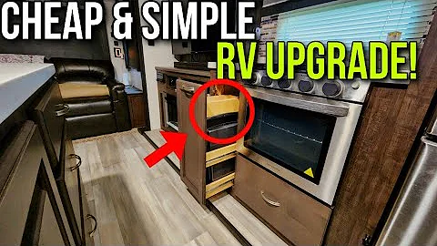 Cheap and Simple RV Luxury DIY Upgrade!
