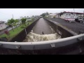 surfing in downtown Hilo on Hawaii's Big Island