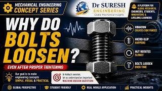 🔥 Why Do Bolts Loosen? | The REAL Science Behind Vibration, Micro-Slip &amp; Bolt Failure ⚙️🔩I Dr Suresh
