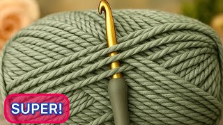 This Crochet Stitch Broke the Internet! So Easy, So Beautiful, Perfect for Beginners!