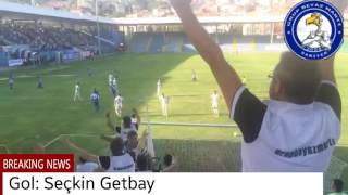 Sarıyer'imiz golü Seçkin Getbay  Eyüpspor karşılaşması  ( 4-1)