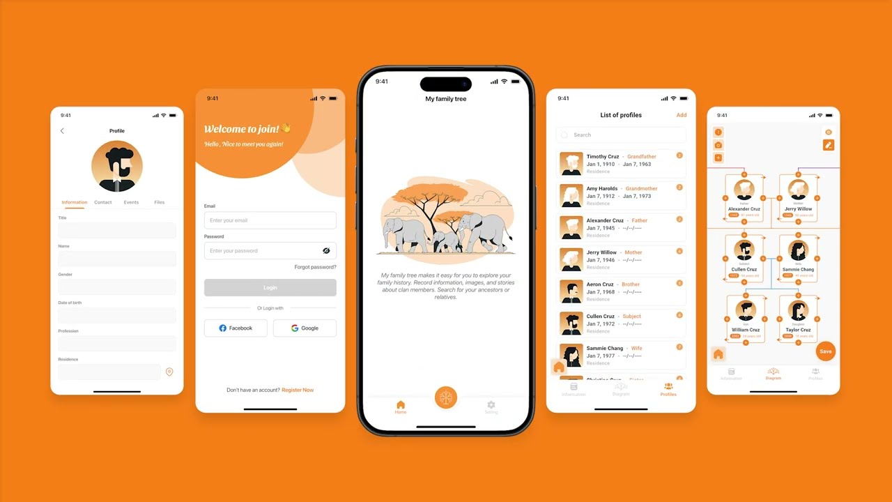 Introducing MyFamilyTree (The best genealogy management app)