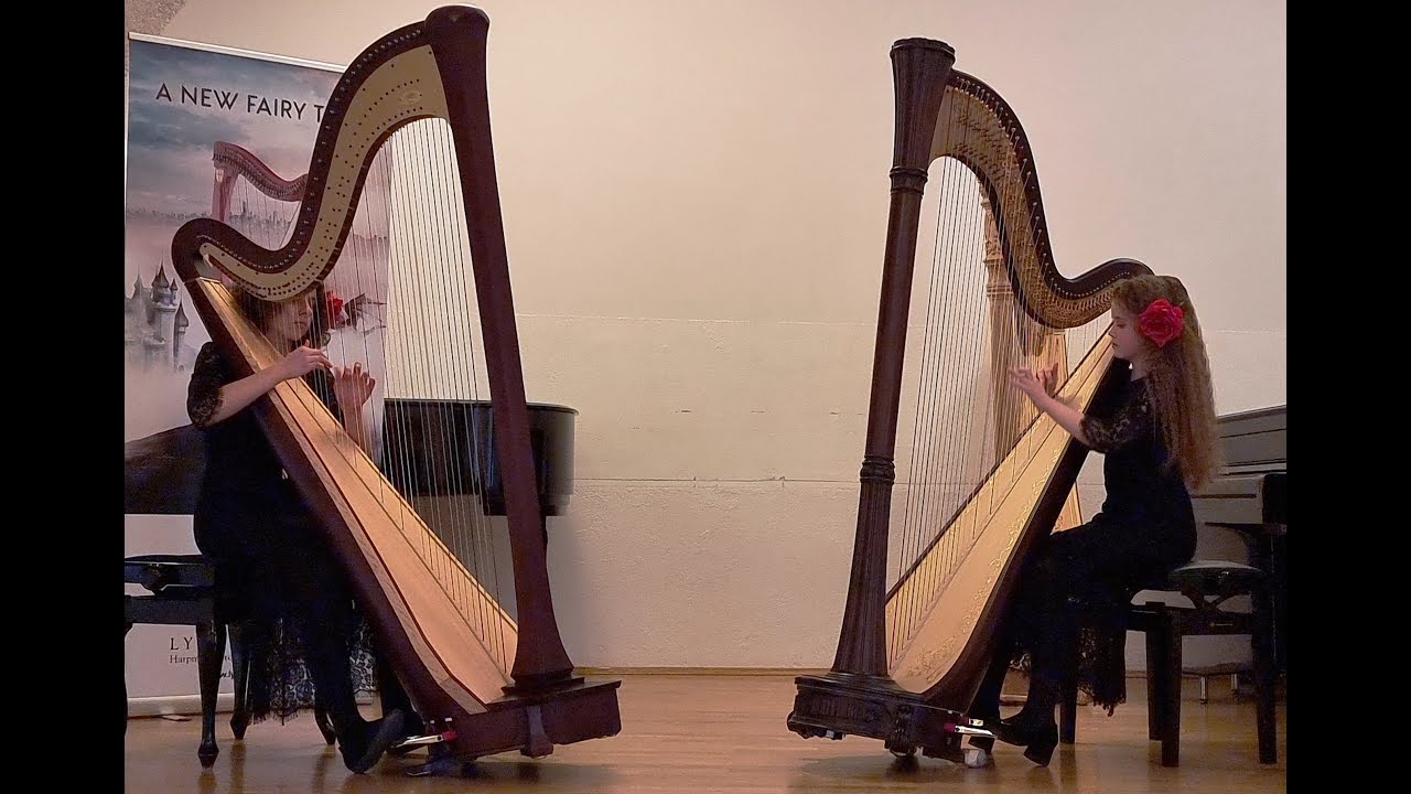 B. Andres - La Ragazza - Performs a harp duet: Zarina Zaradna with Anna Spóz-Parol