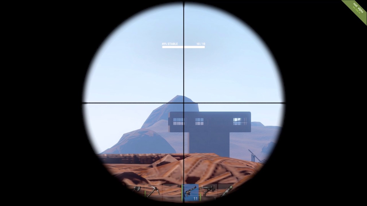 Headshots Rust Semi-Auto Rifle 180m+ - YouTube