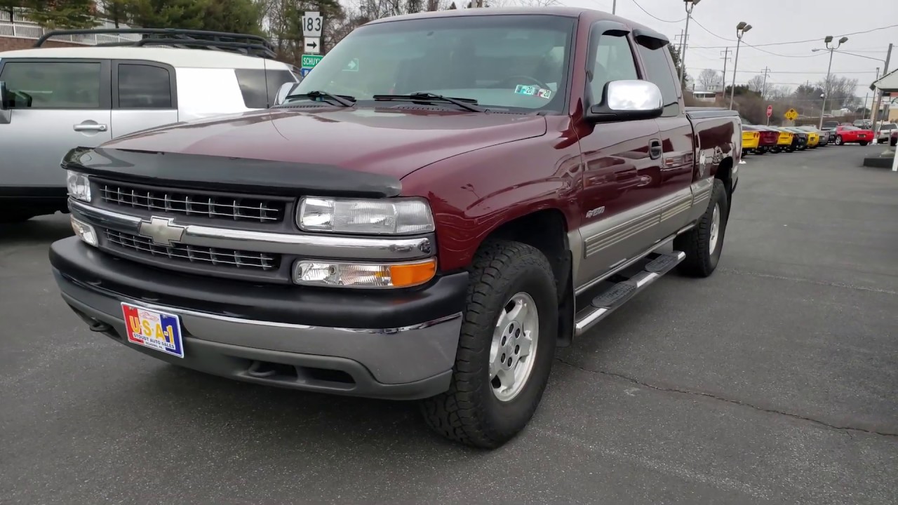 2000 Chevrolet Silverado LS Extended Cab 4X4 - YouTube