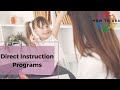 How to: Use Direct Instruction Programs
