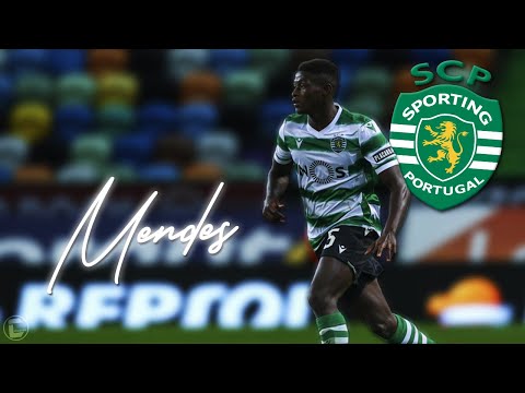 NUNO MENDES • Sporting CP • Amazing Skills, Dribbles, Goals & Assists • 2021