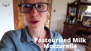 How to Make Mozzarella: Can I use Pasteurized Milk? How do I store it? {RECIPE VIDEO}