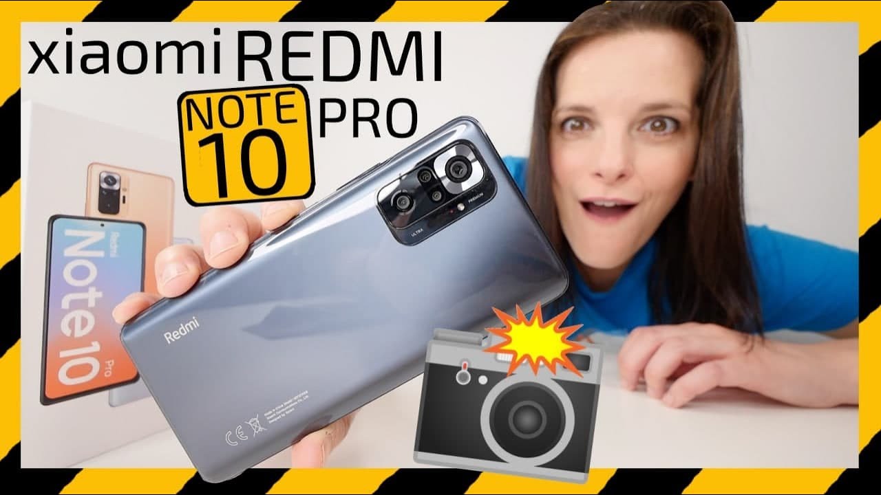 Xiaomi Redmi NOTE 10 PRO unboxing -AMOLED + 108 MP por 279€- 