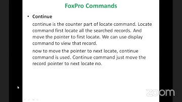 Foxpro : Revision Class, BCA-PPU 1st Year