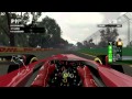 [PS3]F1 2011 GPモード コックピット視点で最後方追い上げ メルボルン [2/4]