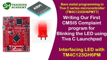 Understanding & creating CMSIS file for TM4C123GH6PM microcontroller | Led Blink Program | TM4C123
