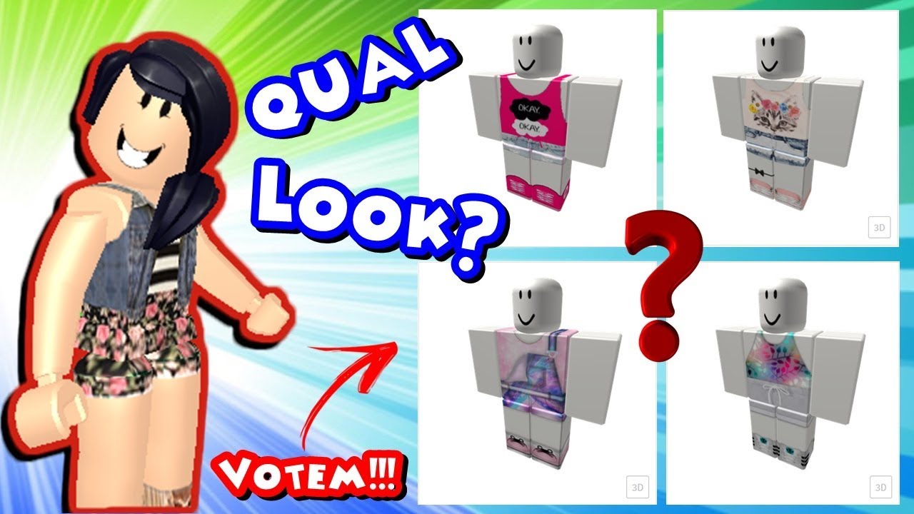 Vote Em Um Novo Look Para Keke No Roblox Presente Dia Das Crianças Para Sua Skin -