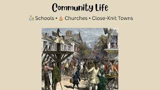 The New England Colonies A New Way of Life