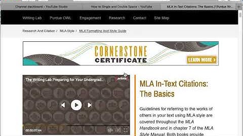 Citing Sources MLA and Purdue OWL