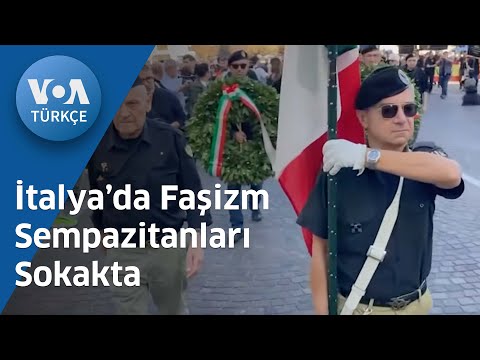 İtalya’da Faşizm Sempazitanları Sokakta| VOA Türkçe