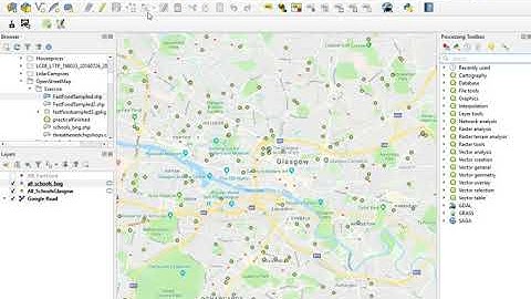 QGIS Proximity map