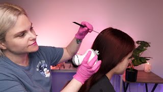 A Relaxing Real Person ASMR Hair & Scalp Check