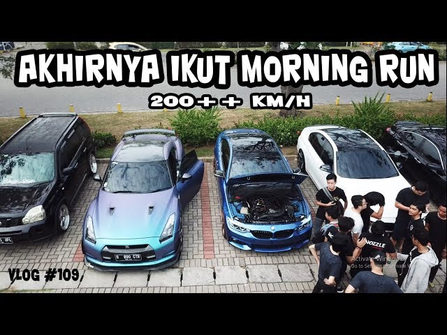 SPEEDING ALERT!! MORNING RUN PAKE NISSAN GTR R35 | CARVLOG #109 class=