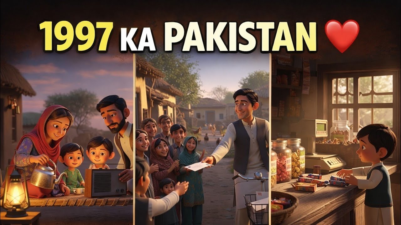 1997 Ki Zindagi | Purana Pakistan Village Culture | Old Memories Will ...