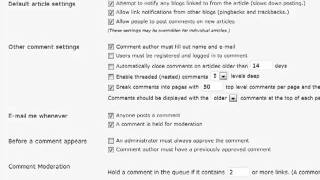 Wordpress how to setup discussion setting tutorial videos #19