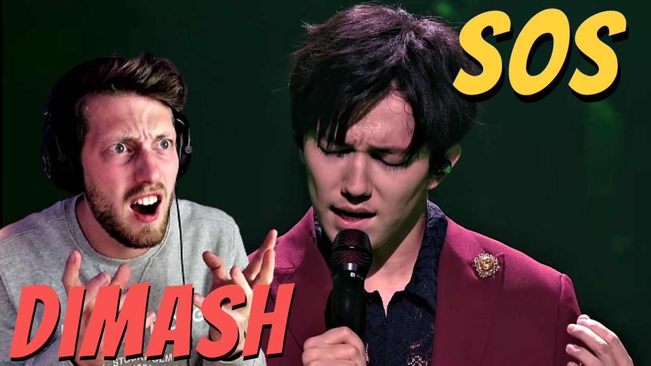 DIMASH - SOS [FIRST TIME REACTION] - YouTube