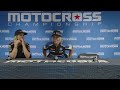 Pro Motocross: Press Conference - Crawfordsville, IN - Ironman National - August 9th, 2025