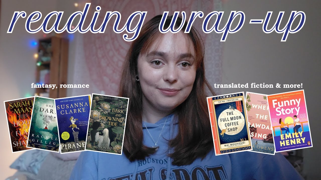 reading wrap-up // fantasy, romance & more!