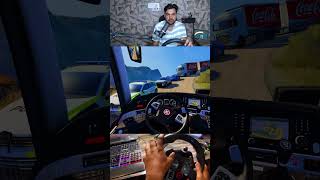 Pahadi Raaste Pe Volvo Ka Bura Haal#ETS2India#Shorts
