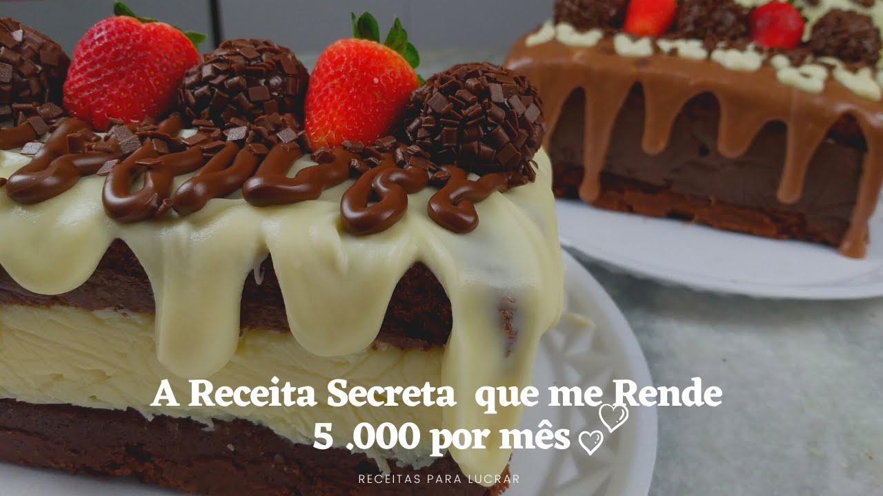 O Melhor Bolo de Vitrine do mundo -  Alerta de sabores viciantes !