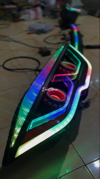 Costom headlamp jb3 barata ngawi. #bus #custom