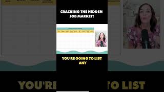 CRACKING THE HIDDEN JOB MARKET! DO THIS NOW!