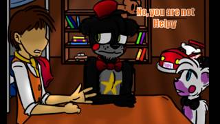 Weeks Worth Fnaf 6 Comic Dub Comic By Blustreakgirl By Dark Box - creepy withered goldie on roblox five nights at freddys amino