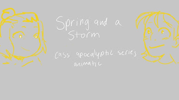 Spring and a Storm (ROTTMNT Cass Apocalyptic Series Animatic)