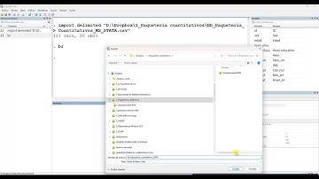 5. STATA, guardar una base en  .dta