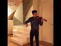 Ray chen visits amorim fine violins