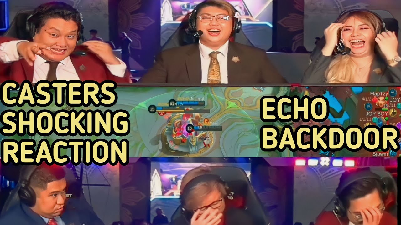 CASTERS SHOCKING REACTION TO ECHO BACKDOOR WIN - MPL-PH S10