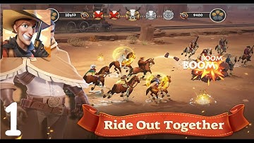 Wild West Heroes Gameplay Walkthrough (Android,iOS) - Part 1