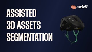 Segment automatically ANY 3D models with Modddif