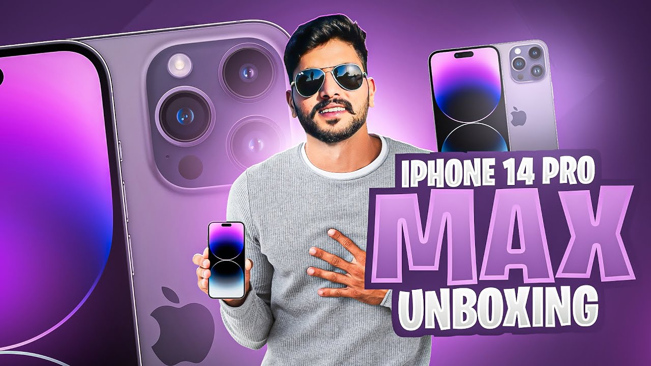 Apple iPhone 14 Pro Max 💸 Unboxing Dynamic Island 🤑 - YouTube