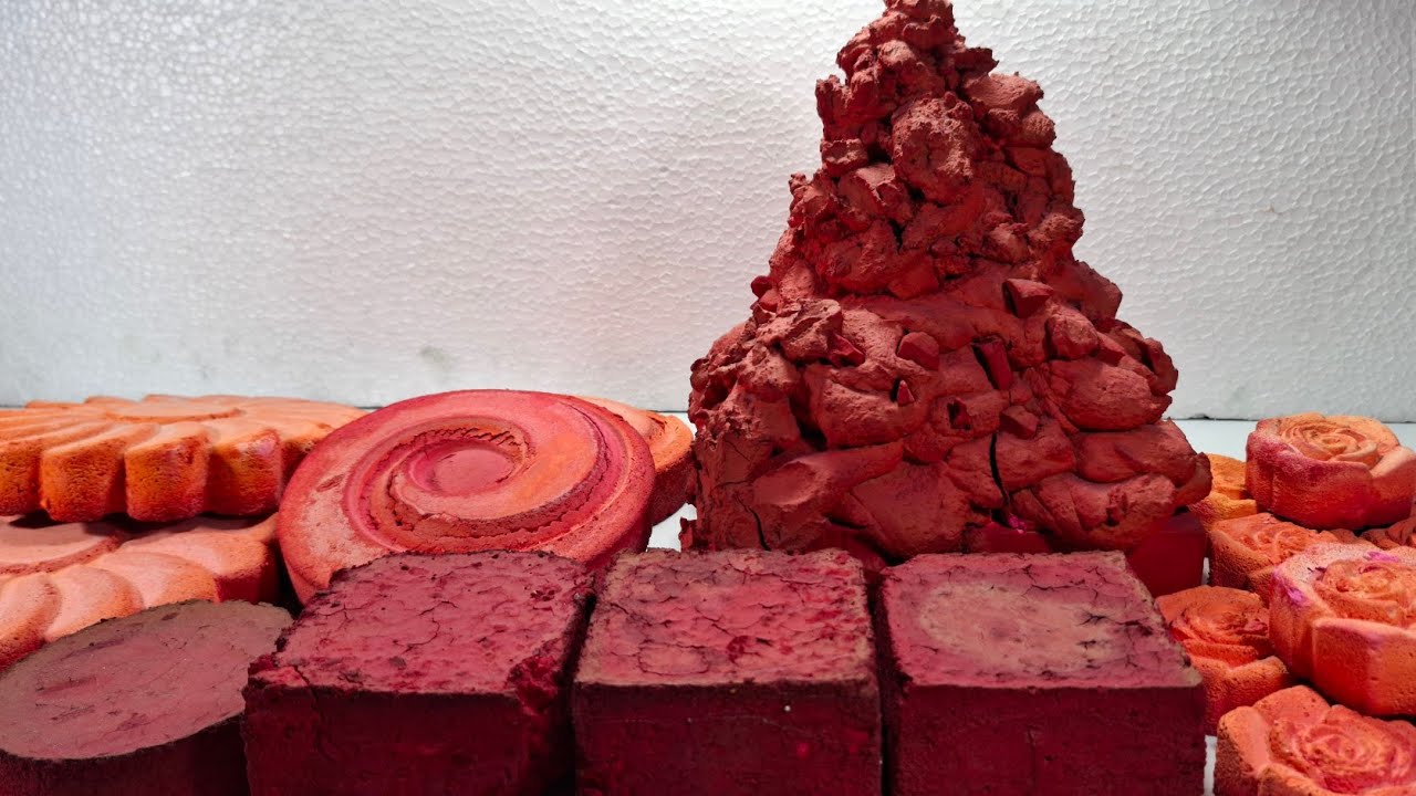 Super Vibrant Red gymchalk reform and red paste tower 4K~Celibration 🎉300🎉on Fb🍎🍎🚨🚨⛰️⛰️