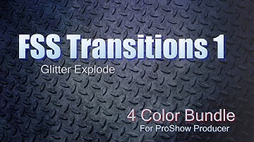 Free Glitter Explode Proshow Producer Slide Style Transitions