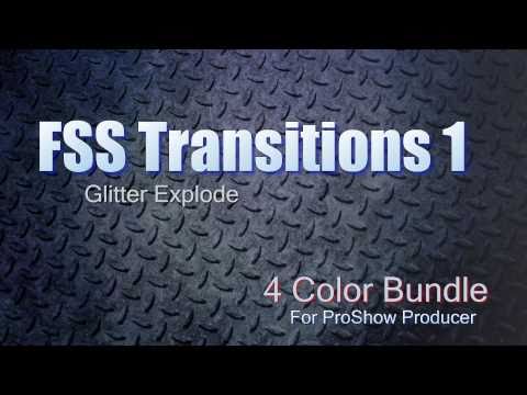 Free Glitter Explode Proshow Producer Slide Style Transitions