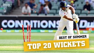 Top 20 wickets of the 2020-21 international season