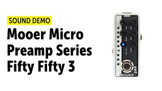 Mooer Fifty-Fifty ギターエフェクター　005 Mooer 005 Fifty-Fifty 3 Micro Preamp | Reverb