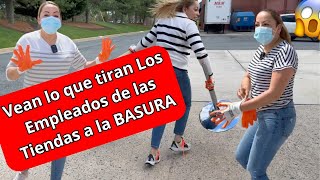 Vean Lo Que Tiran Los Empleados de las Tiendas en Los Estados UNIDOS#NoemyBLaSalvadoreña