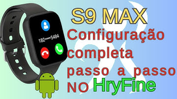 Configurando o App HryFine no Smarwatch